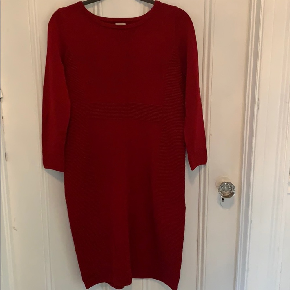 Red dress